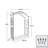 Alari 66.25'' W x 21'' D Iron Arbor in Black