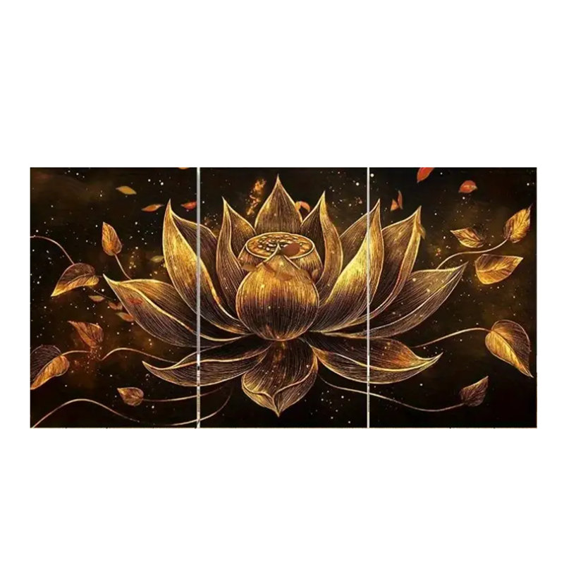 3 Piece Wrapped Canvas Painting