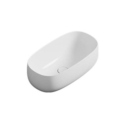 Lavabo de salle de bain vasque en céramique Seed
