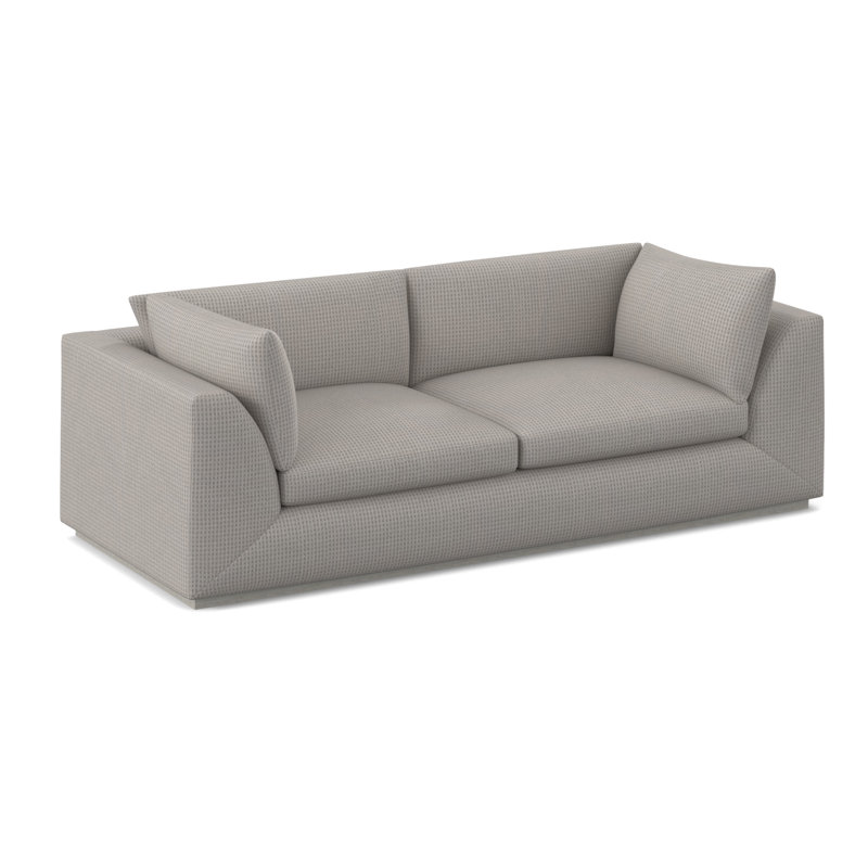 Big Sur Sofa, Bisque, Margaret Uniform Polyester Blend