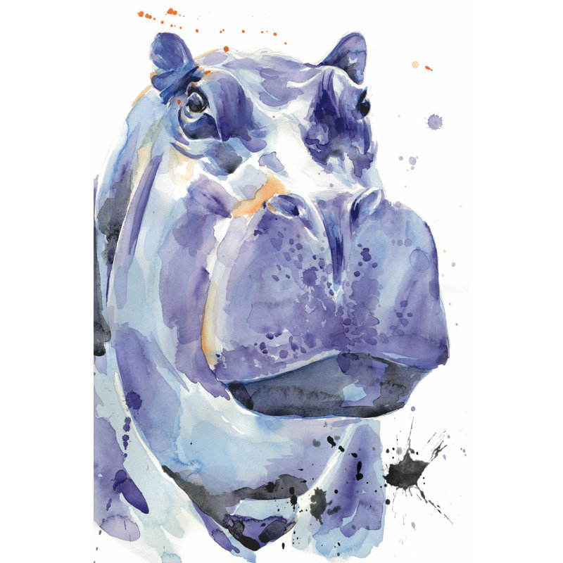 Ultra Violet Safari I by Jennifer Paxton Parker - Wrapped Canvas Painting, 30cm H x 20cm W x 3.8cm D