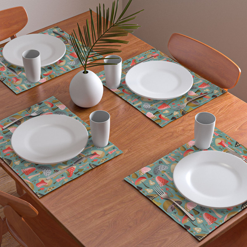 Cotton Botanical Rectangle Placemat