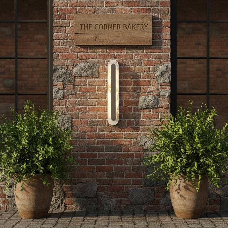 Modern LED Outdoor Wall Sconces Waterproof Weather Resistant Dimmable