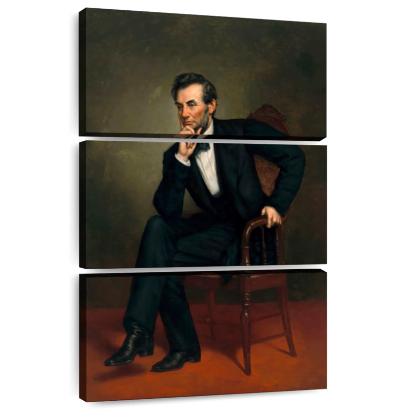 Keiri Abraham Lincoln Portrait, 32" H x 20" W
