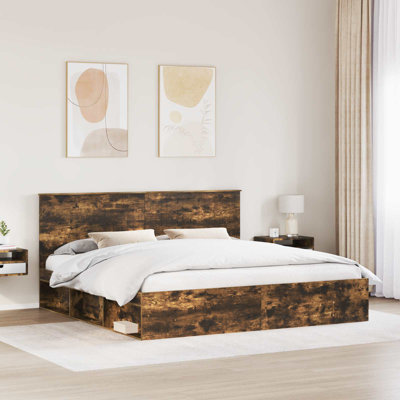 Solid Wood Bed