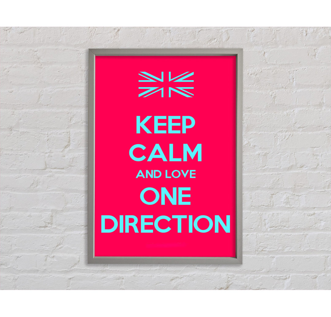 Keep Calm One Direction - Drucken