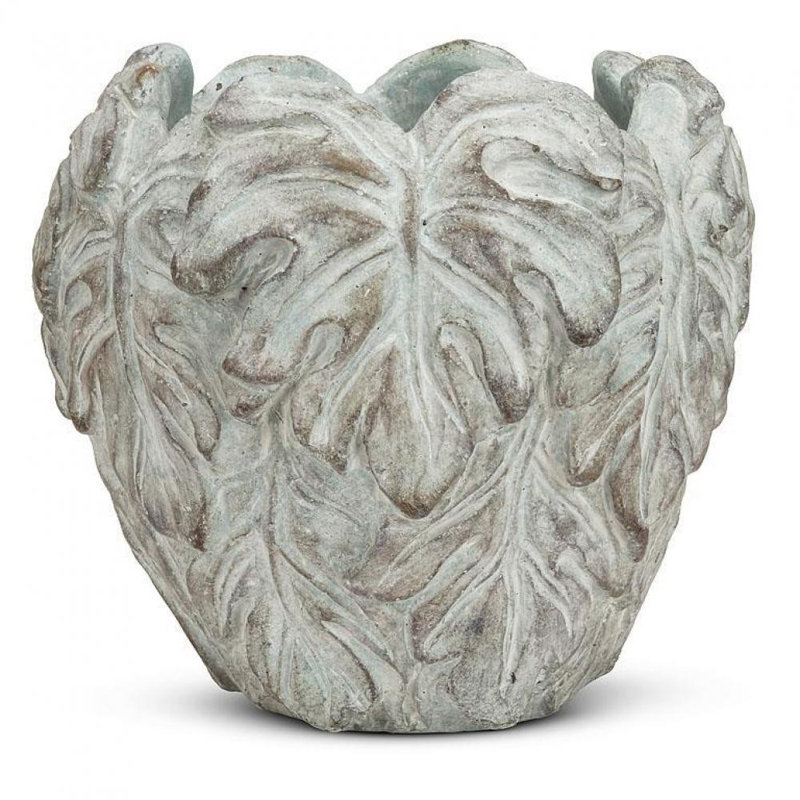 Muthaih Cachepot, 8" H x 8" W x 8" D