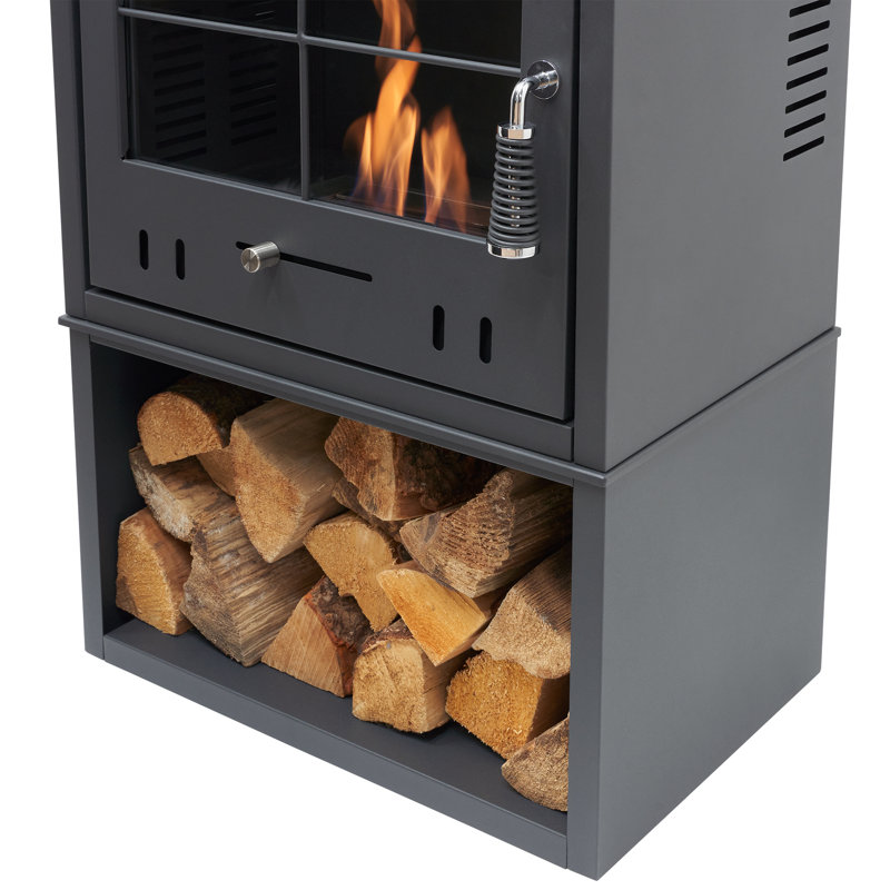 Belfry Heating 53cm W Grey Bio-Ethanol Stove