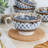 Meritage Otis 6 Piece 27 Ounce Stoneware Soup Bowl with Handle Set in Cobalt-94455246