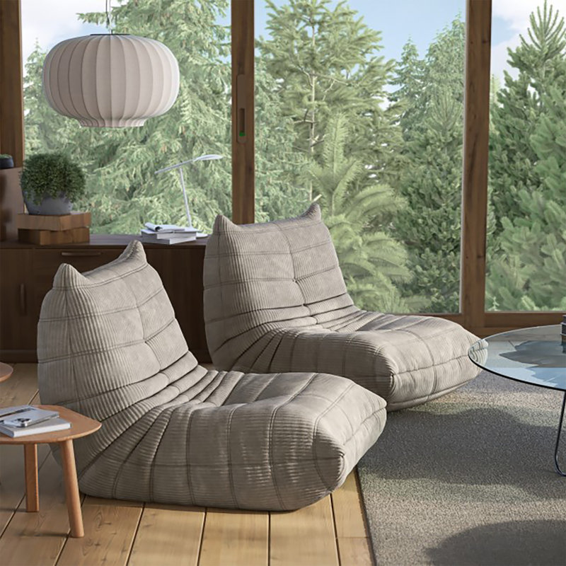  Fauteuil d'appoint rembourré Lennox, taupe, Taupe
