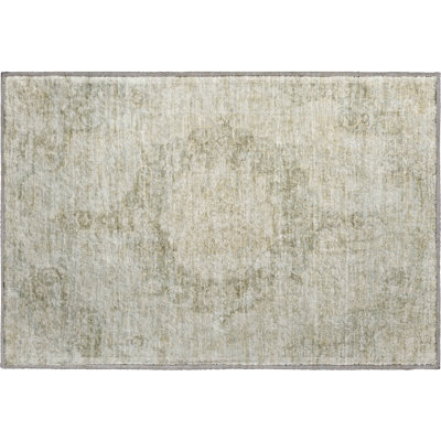 Premium Machine Washable Barry AMF1238 Global Rug