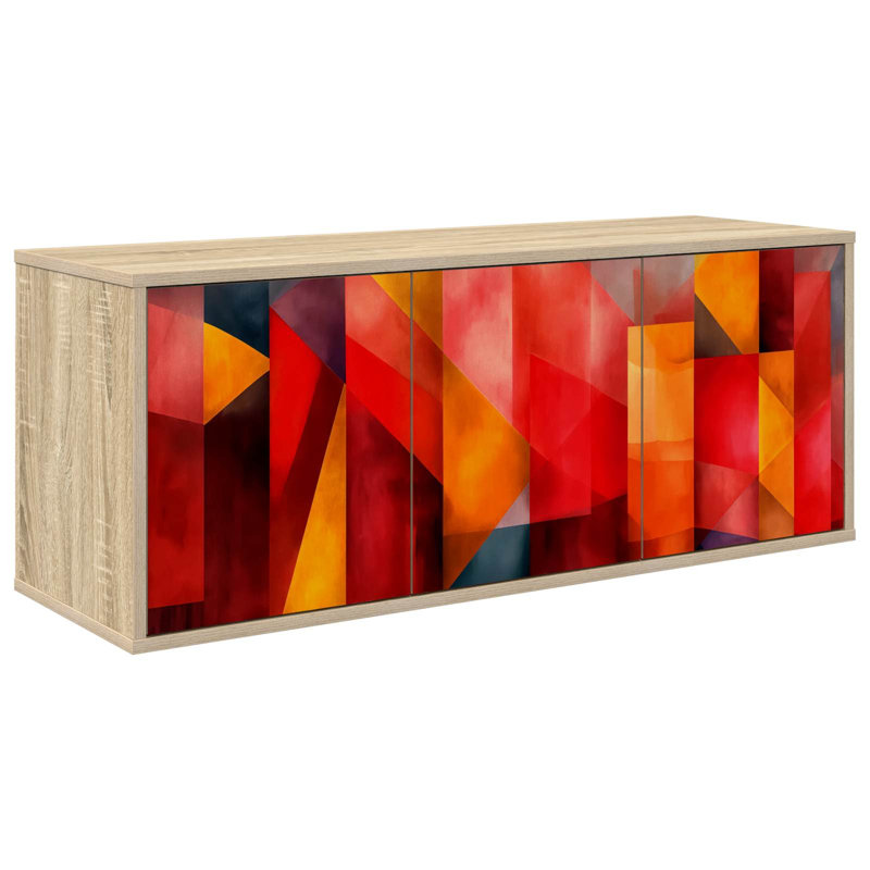 TV Stand for TVs up to 43", Sonoma Oak
