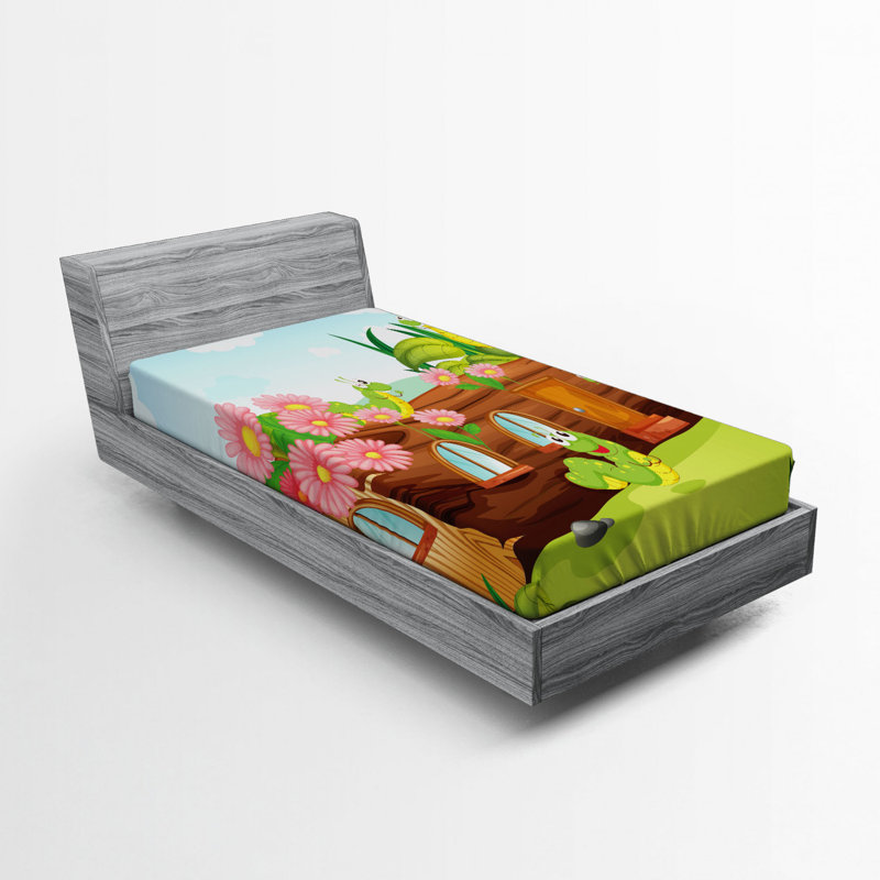 Microfiber Fitted Sheet, Twin Fitted Sheet
