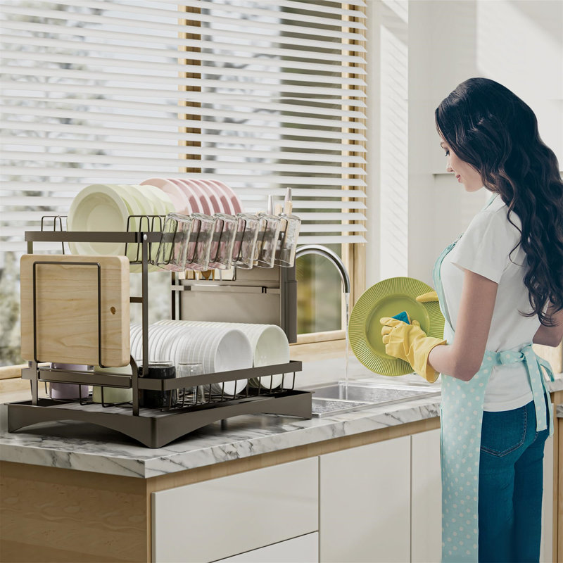 Chiverton Two Tier Dish Rack