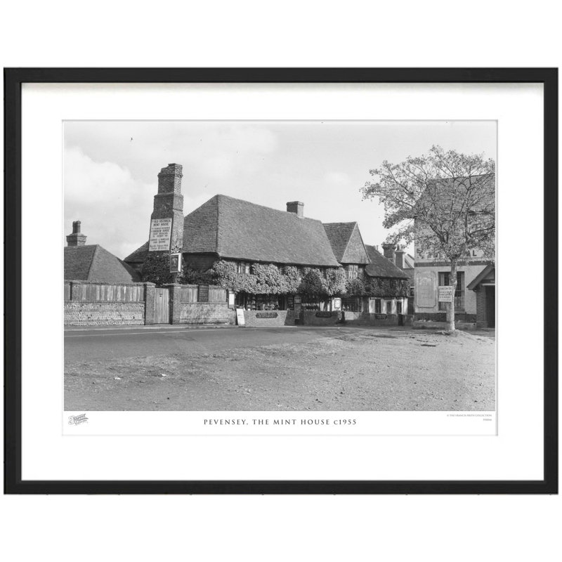 Pevensey, The Mint House C1955 by Francis Frith - Single Picture Frame Print, 60cm H x 80cm W x 2.3cm D