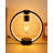 Rotating Levitating LED Lamp With 3 Light Modes & Touch Control For Living Spaces