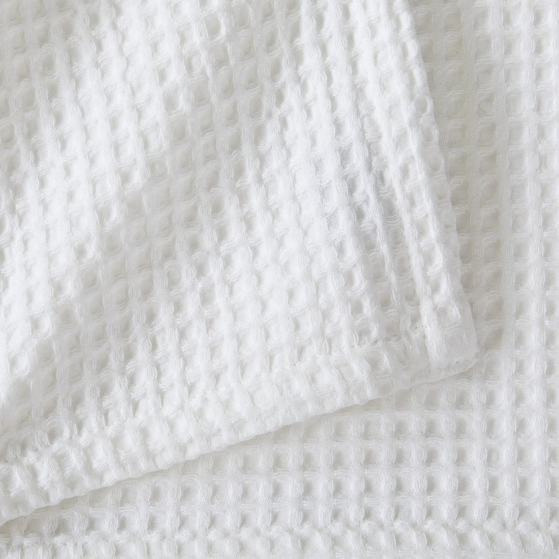 Couverture en coton vila, Blanc, Grand