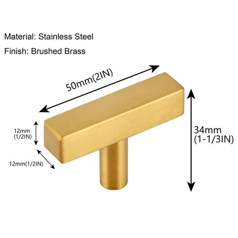 Bar Pull Multipack, Brass