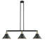 Luminaire suspendu linéaire à 3 lumières pour îlot de cuisine Paylor-832180114-832180106-832180107