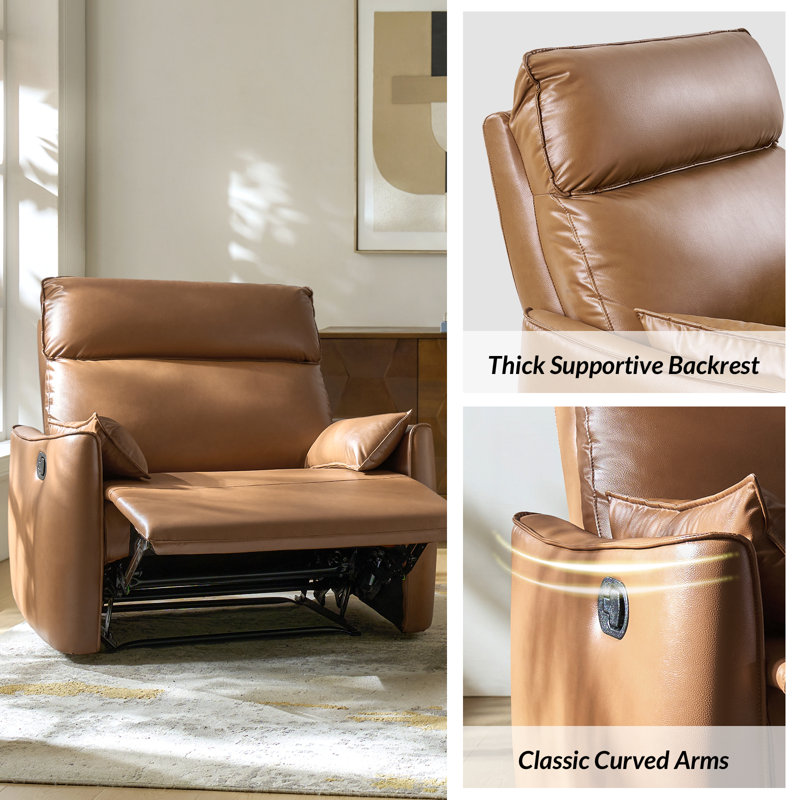 Fauteuil inclinable manuel Alanson, Chameau