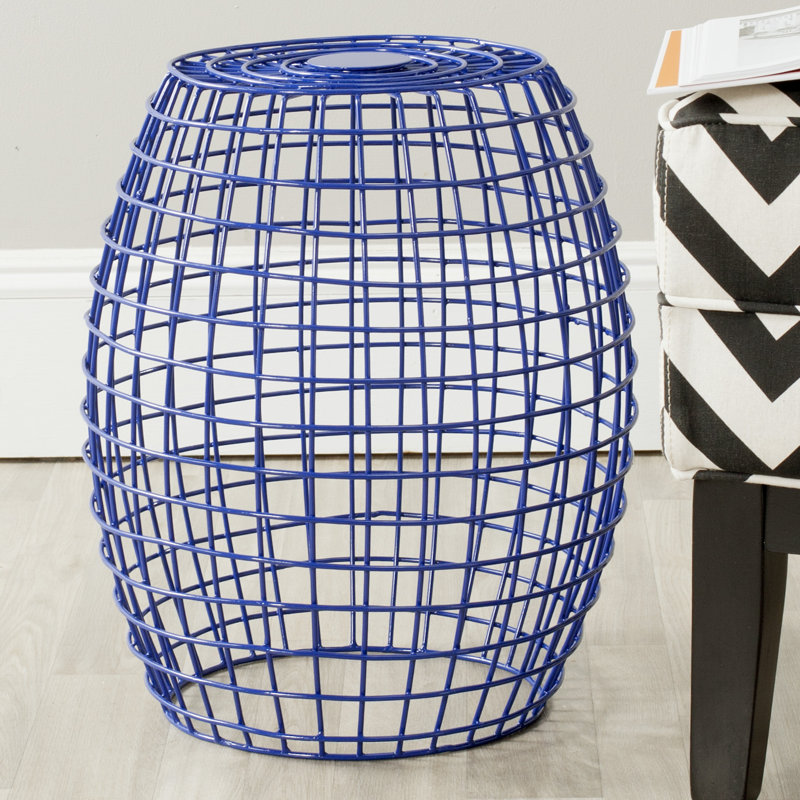 tabouret de jardin grid Vanbuskirk, Bleu foncé