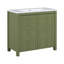 Meuble-lavabo de salle de bain avec lavabo, armoire de rangement de salle de bain avec cadre en bois, armoire d'appoint-2045180169