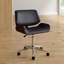 Kimpel Faux Leather Mid-Century Office Chair-279099720