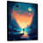 Black Floater Framed