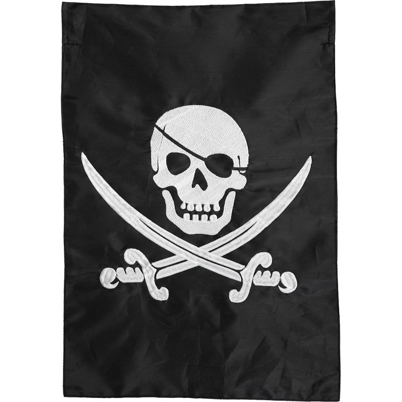 Applique pirate et drapeau de maison brodé