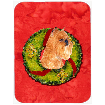 The Holiday Aisle Brussels Griffon Glass Cutting Board