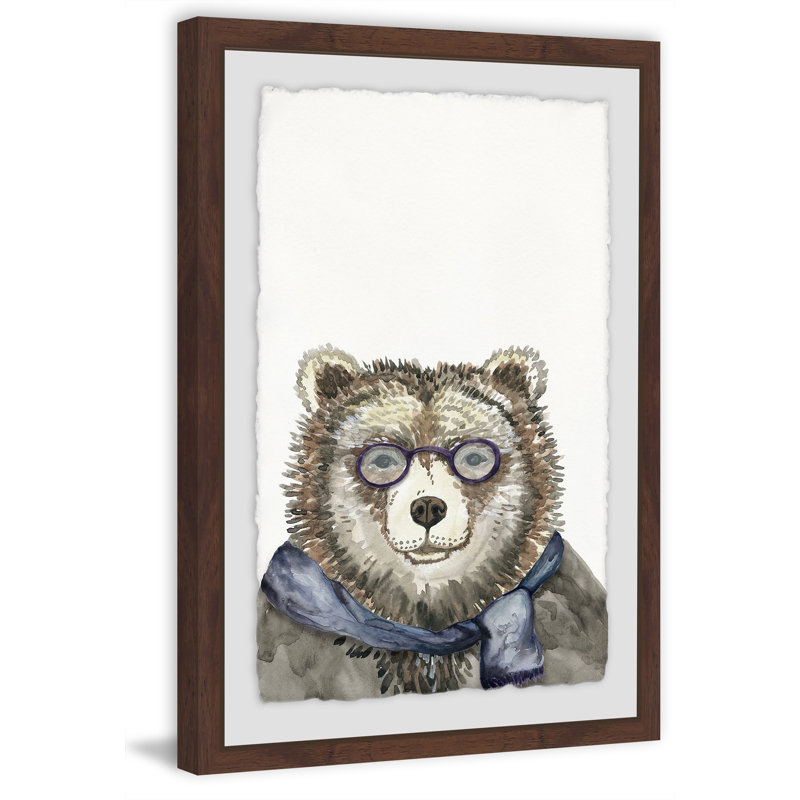 Grandpa Bear - Painting, 46cm H x 30cm W