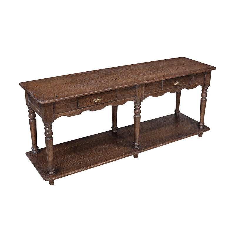 Dinan 78.7'' Solid Wood Console Table