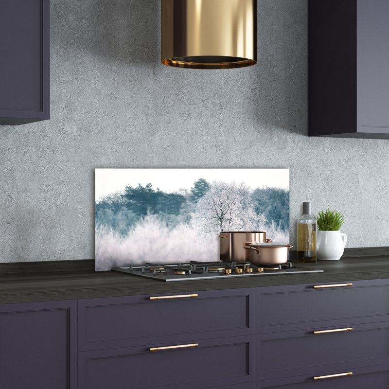 50cm W x 100cm L Glass Peel and Stick Panel