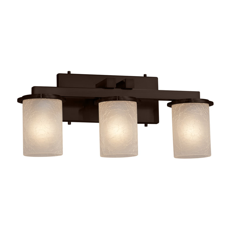 Casson 3 - Light Vanity Light, Dark Bronze, Weave