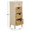 Table de bout en bois massif avec rangement Painswick-499967255