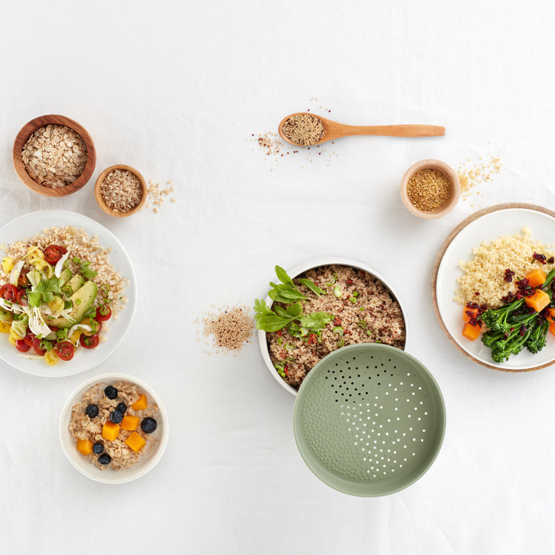 Lékué Microwave Quick Quinoa & Rice Cooker