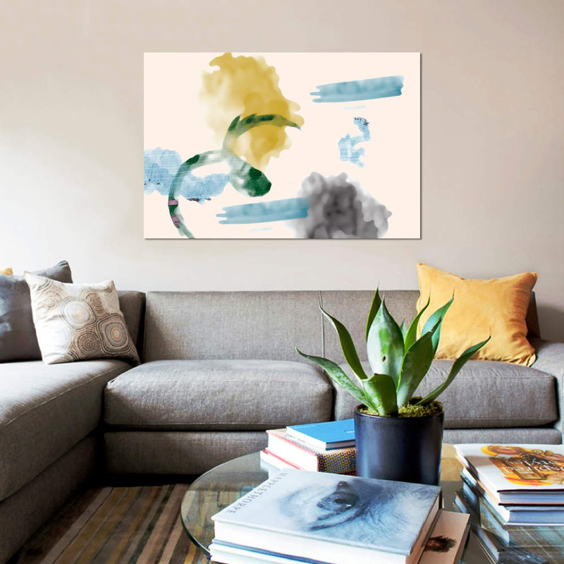 « your sourire i », impression sur toile, H 8 po x l 12 po x P 0,75 po, Toile tendue, Pas de tapis