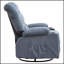 Fauteuil inclinable de massage à bascule de massage avec 4 fonctions de pétrissage 3D, de chaleur et de relaxation multiples pour le salon-191280523