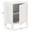 Table de chevet grise Thielle-841463199