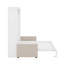 Grand lit escamotable avec coussin-541195480
