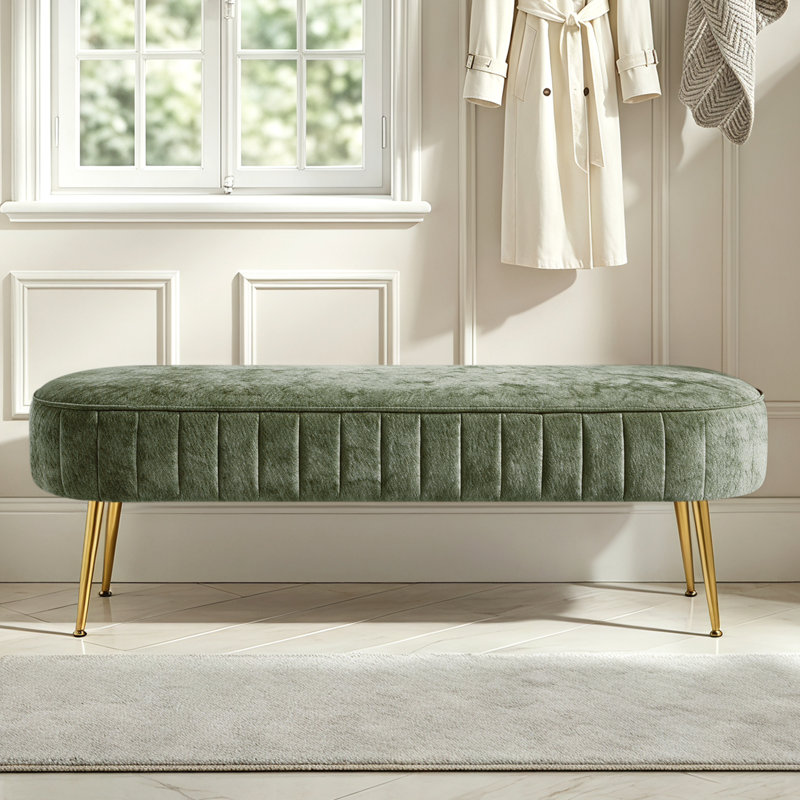 Banc rembourré 45,7 po, Green