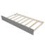 Lit plateforme simple avec lit gigogne, gris-899988494