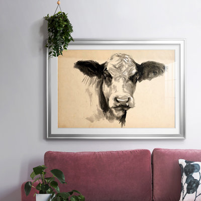 " Charcoal Cow II "