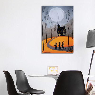 « Three Little Witches » par Debbie Criswell, reproduction d’art