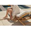 Haven Outdoor Teak Chaise Lounge-71550160