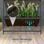 Lit de jardin surélevé vertical à 4 niveaux Padon avec 4 boîtes de rangement-623959415