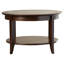 Table basse ronde en bois massif Wilfrid