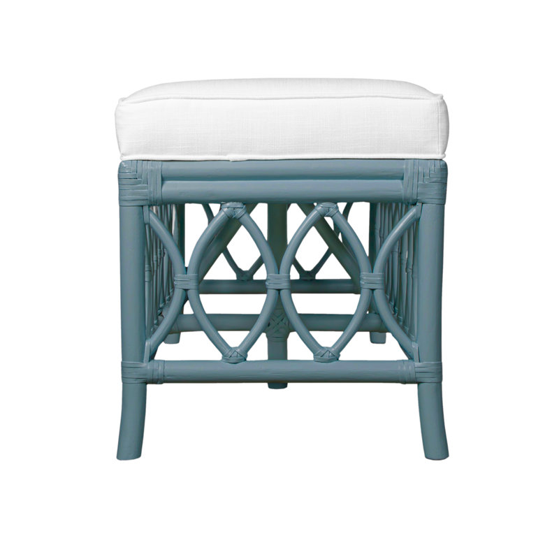 Lillian Upholstered Bench, Regatta Blue