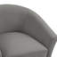 Upholstered Cotton Barrel Chair-677884240