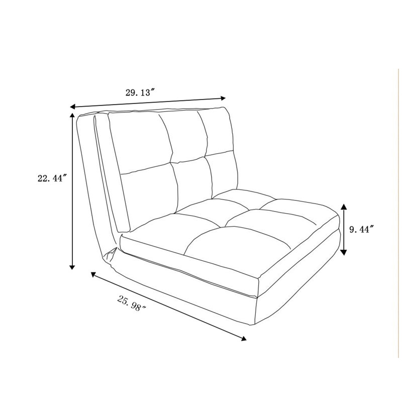 Chaise Dhalia Loungie Loungie, Beige